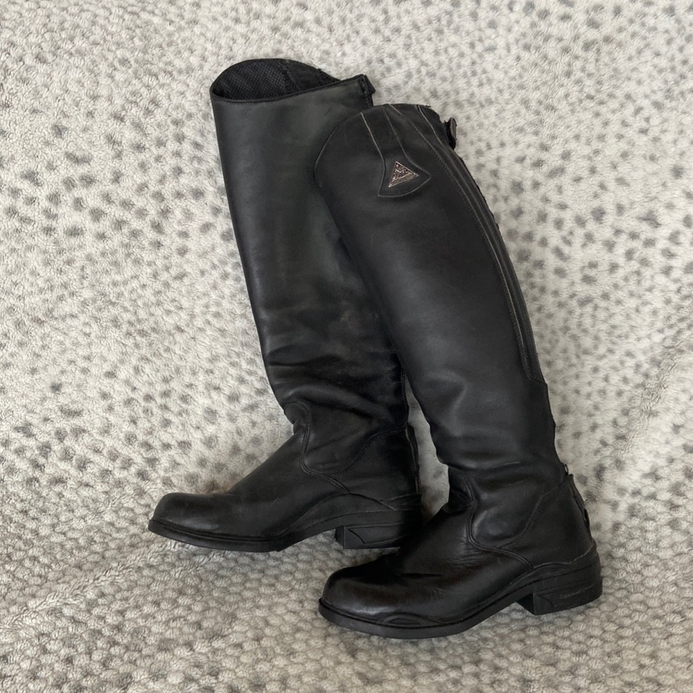 Tall Equestrian English Riding Boots by Mountain Horse.